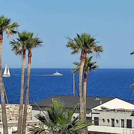 Grand F2 Centre Port De Toga, Terrasse Vue Apartman Bastia