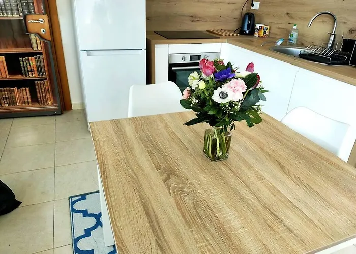 Grand F2 Centre Port De Toga, Terrasse Vue Apartmán *